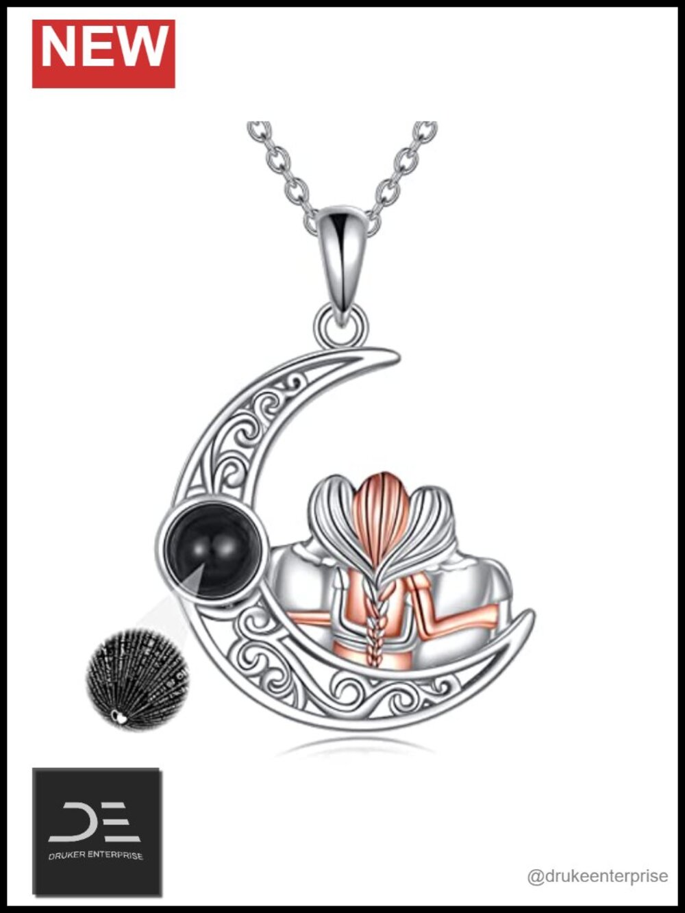 Three Sisters Necklace Sterling Silver 925 Jewelry Gifts for Sister